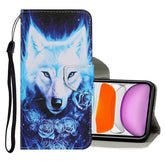 Estuche de cuero PU con tapa horizontal con patrón de dibujo de colores, con soporte, ranuras para tarjetas, billetera y cordón, para iPhone XR, para iPhone XS Max